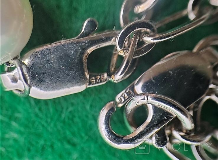 Ожерелье Серебро 925 Натуральный Камень, фото №8