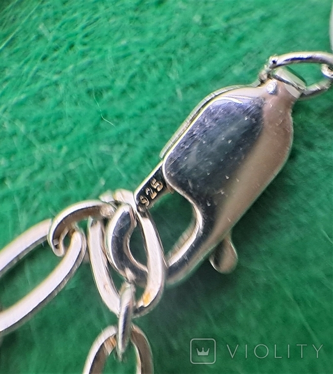 Ожерелье Серебро 925 Натуральный Камень, фото №11
