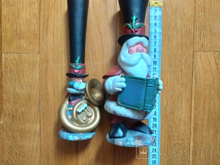 Санта и трубач коллекционные, фото №6