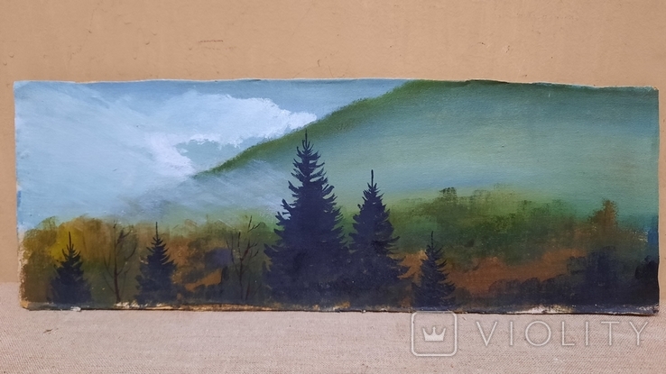 Spruce painting