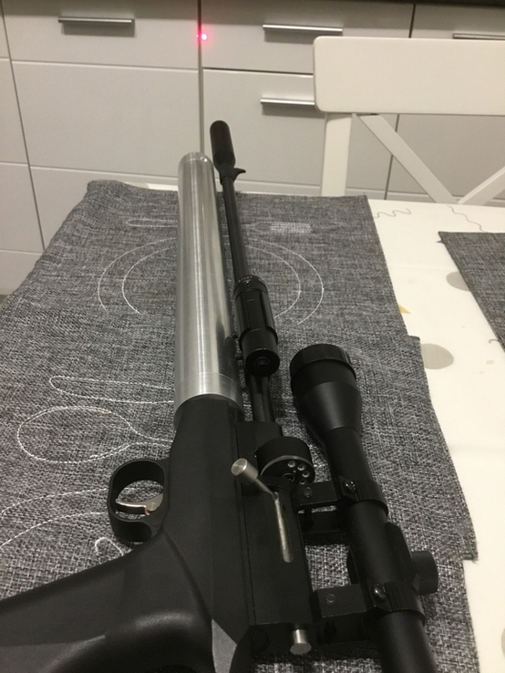 Девятизарядный ПСП пистолет-карабин Artemis. 4,5мм.Комплект., фото №13