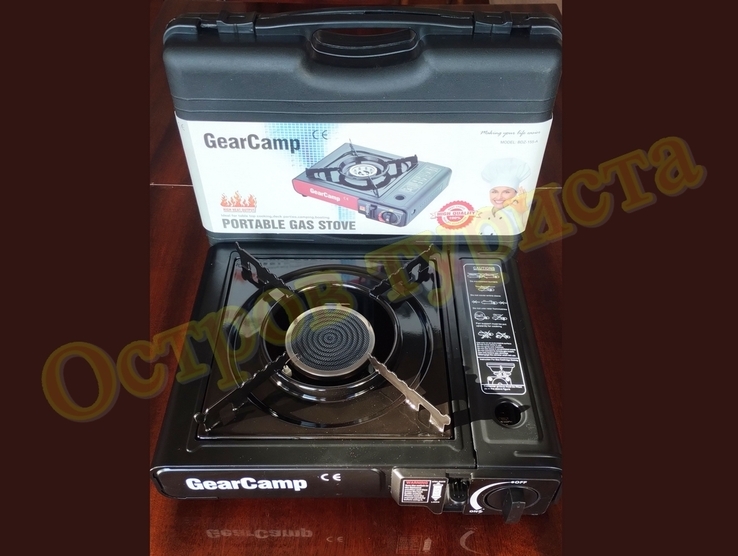 Плита газовая Gear Camp с керамической горелкой c пьезоподжигом, numer zdjęcia 3