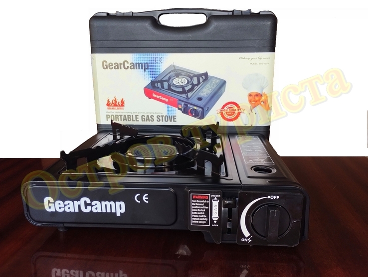 Плита газовая Gear Camp с керамической горелкой c пьезоподжигом, фото №2