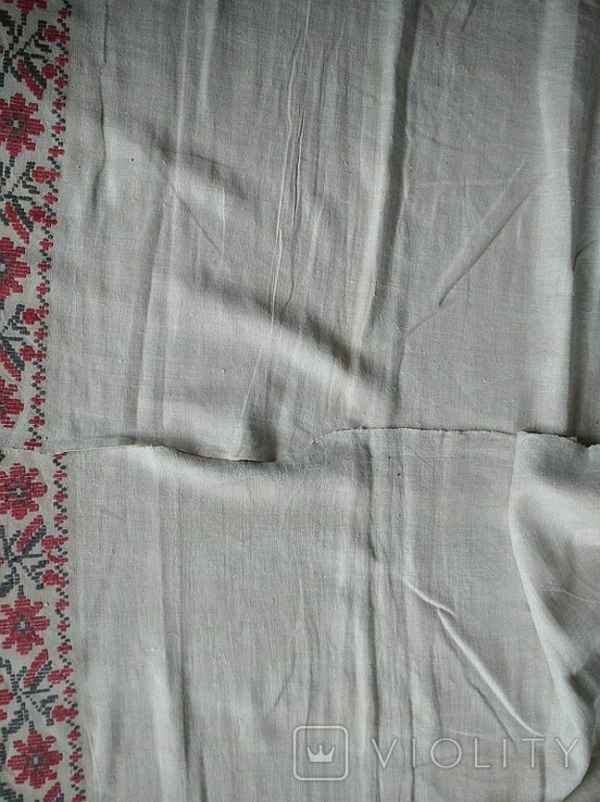 Homespun rabbit towel ( 19th century ) No 64, photo number 8