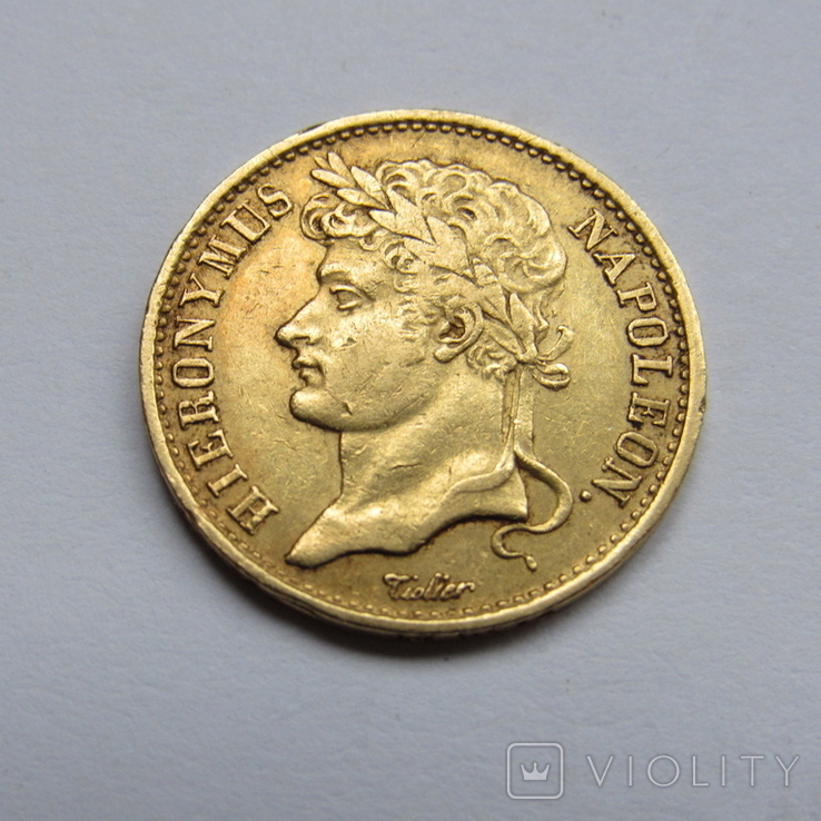 20 франков 1811 г. Вестфалия, фото №4