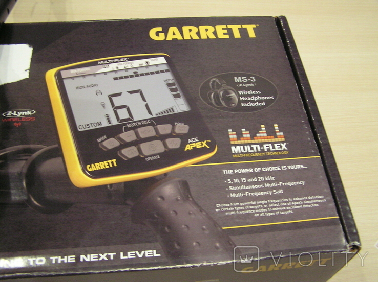 Металлоискатель Garrett ACE APEX 6.5x11‘‘ Wireless Package., фото №4