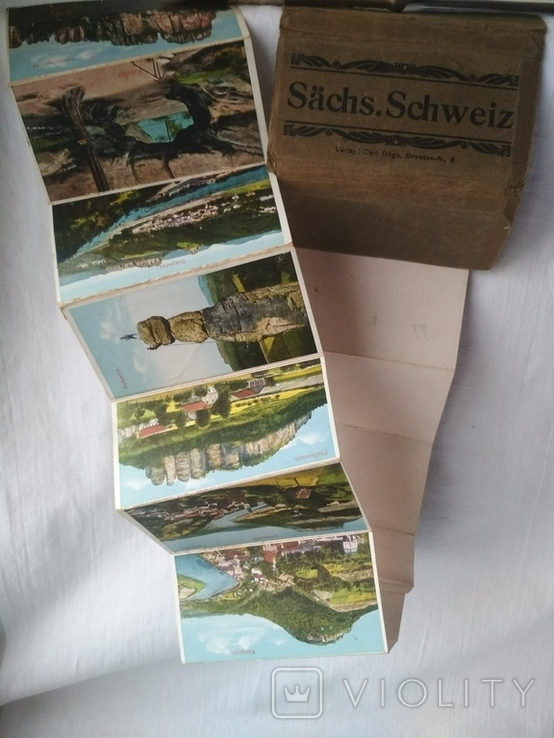 Книжечка с видами Швейцарии, винтаж, photo number 4