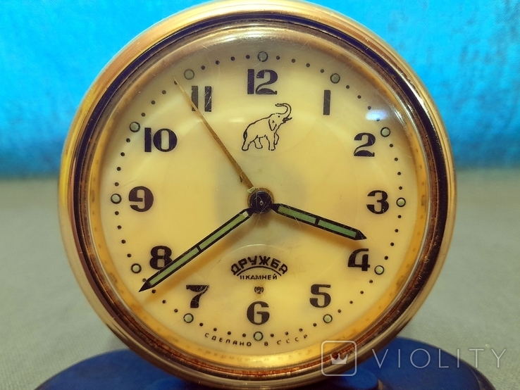 Watch Alarm clock USSR Friendship 11 stones 1958 for repair, photo number 3