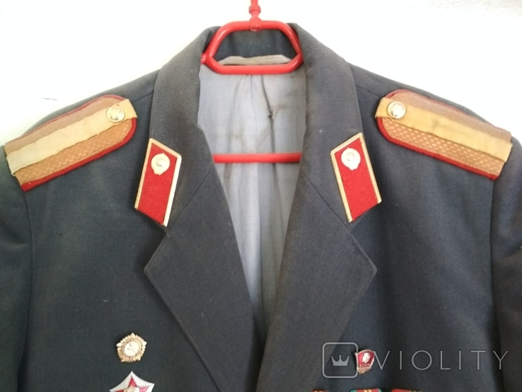 Tunic Uniform of the Ministry of Internal Affairs of the USSR Medals Badges, photo number 3