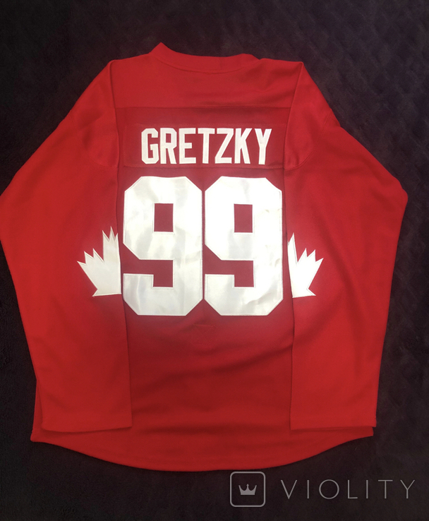 Sweater Canada hockey team Wayne Gretzky, photo number 3