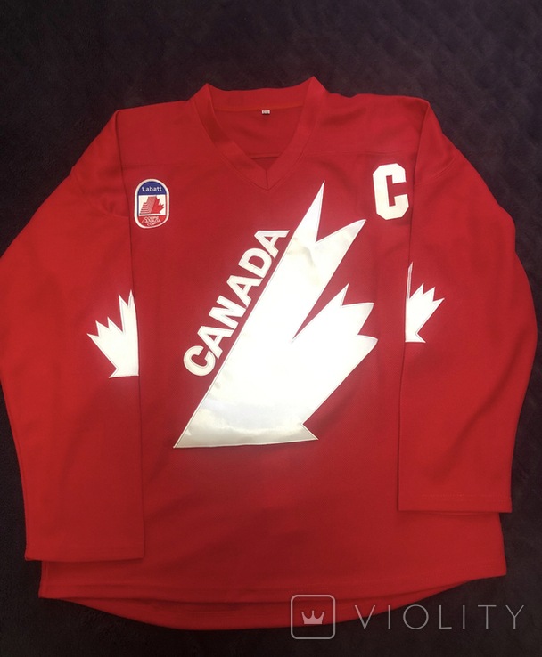 Sweater Canada hockey team Wayne Gretzky, photo number 4