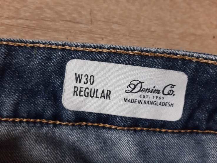 Модные мужские джинсовые шорты Denim Co оригинал в отличном состоянии, фото №4
