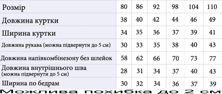 Зимовий термо комбінезон зі світловідбивачами Neona Bezh 92 ріст 1067c092, фото №6