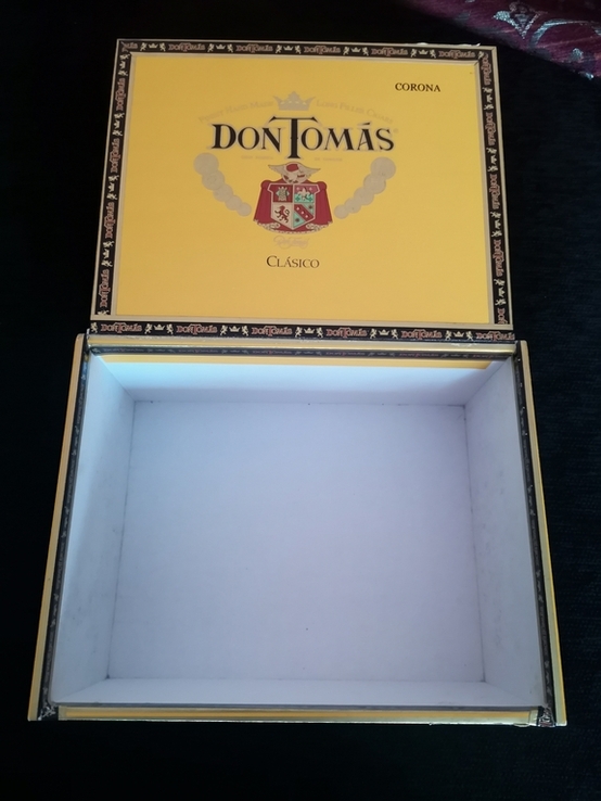 Коробка від сигар Don Tomas, фото №2