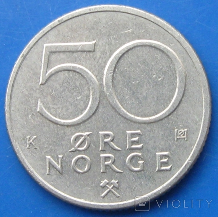 Норвегия 50 ере 1982, фото №2
