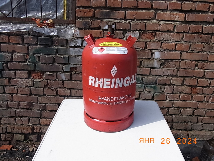 Балон Газовий RHEINGAS №- 7 55х30 см думаю що на 27 літр з Німеччини, photo number 2