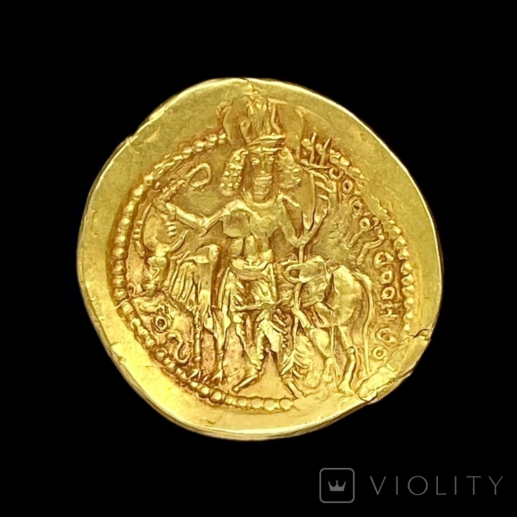 Золотий динар, Кушано-Сасаніди, кушаншах Пероз I, 245-270 р.р., photo number 3