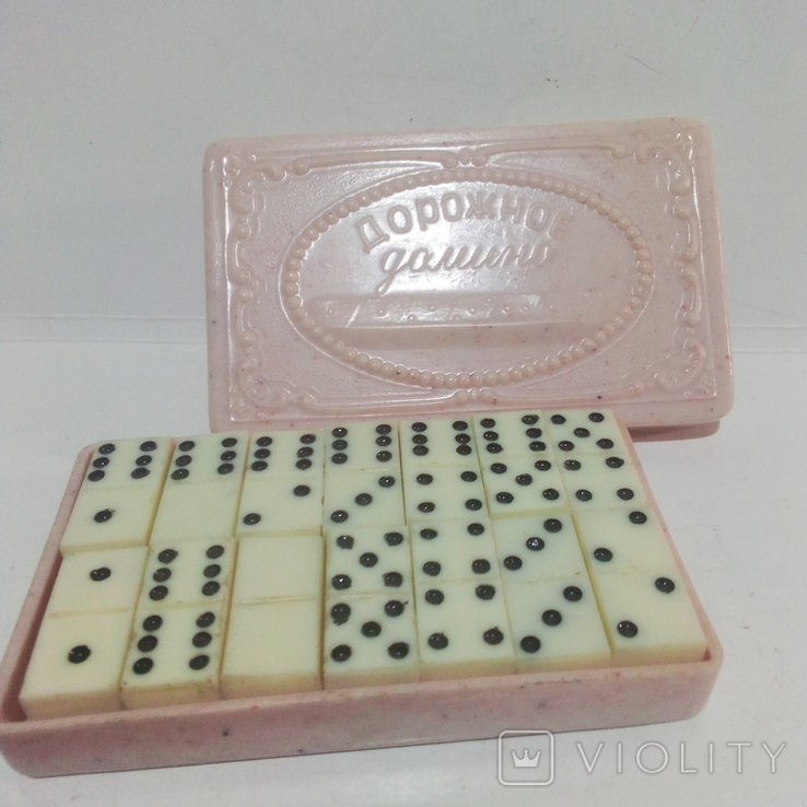 Mini-dominoes "Dorozhnoye" (USSR, Tbilisi)