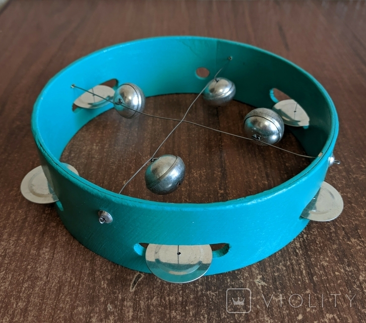 Musical toy "Tambourine with bells", photo number 4