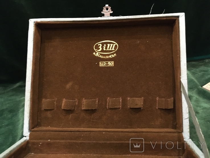 Коробок для столовых приборов ЗИШ Вильнянск на 12 шт. размеры на фото, фото №6