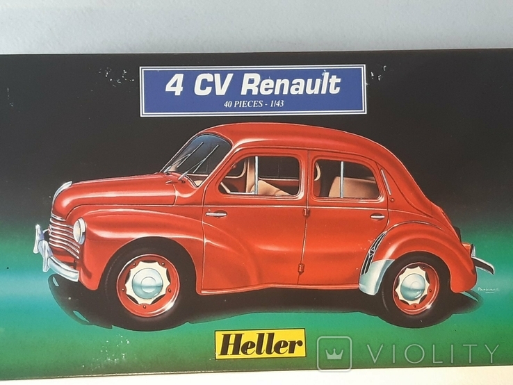 Heller 80174 - Renault 4CV, 1/43, photo number 2