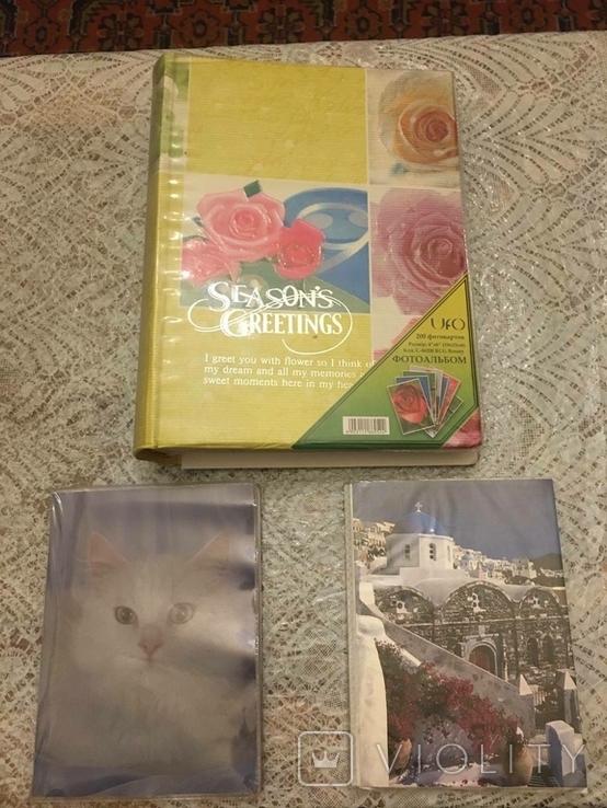 Photo albums 3 pcs.