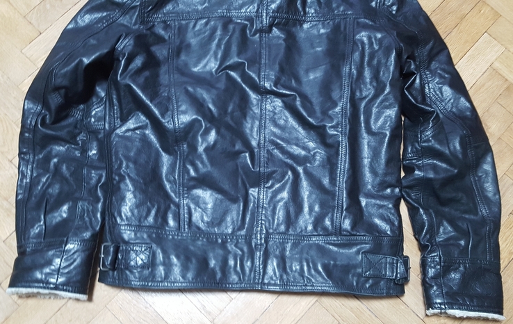 Зимова шкіряна куртка SELECTED/JEANS, photo number 10