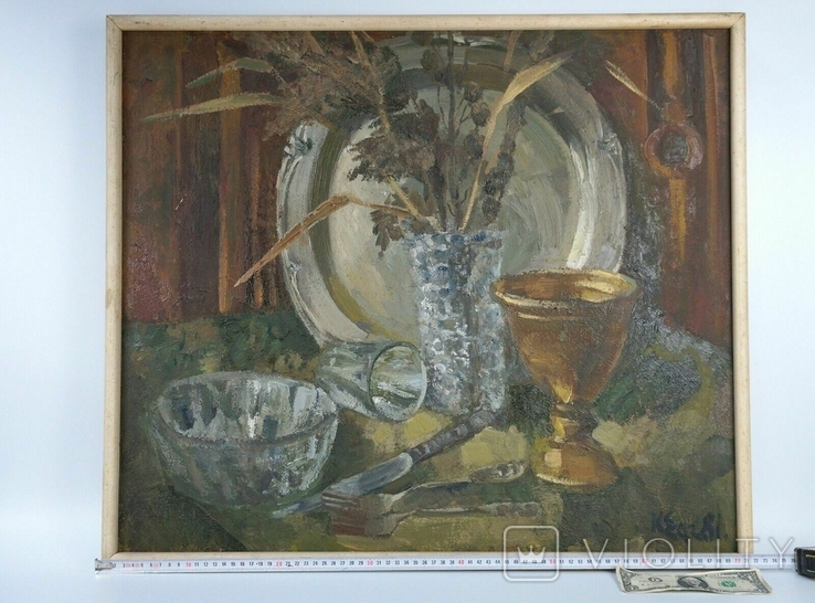 Oil Painting Still life with a glass Painting Artist Efremov Kim Evgenievich, photo number 5