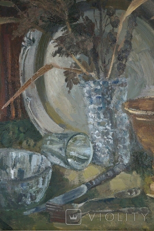 Oil Painting Still life with a glass Painting Artist Efremov Kim Evgenievich, photo number 8