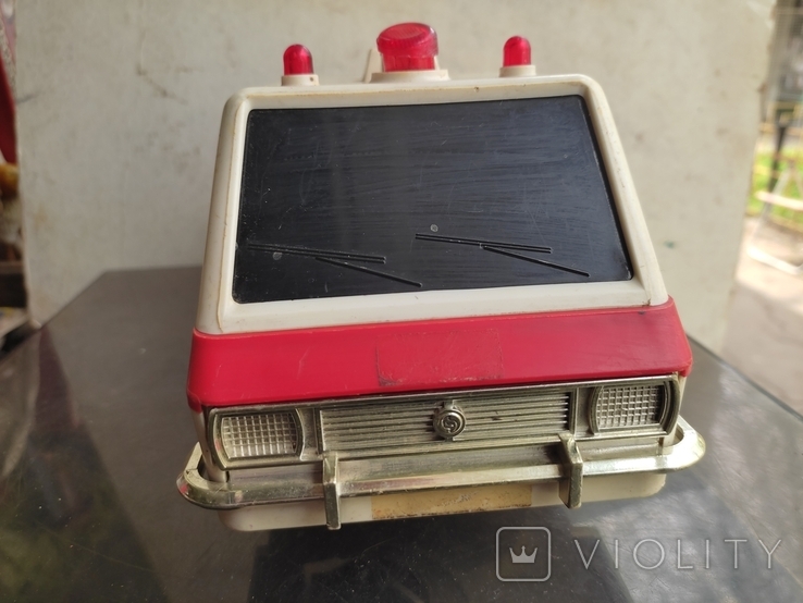 Vintage. Electro-mechanical toy RAF "ambulance". USSR, photo number 10