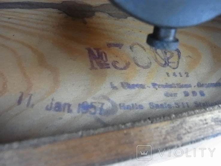 Годинник Камінний з маятником 1957р. з механізмом HALLES UPG, фото №13