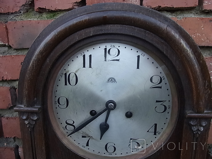 WALL MOUNTED CLOCK HALLER. A.G with HALLER mechanism. A.G from Germany, photo number 3