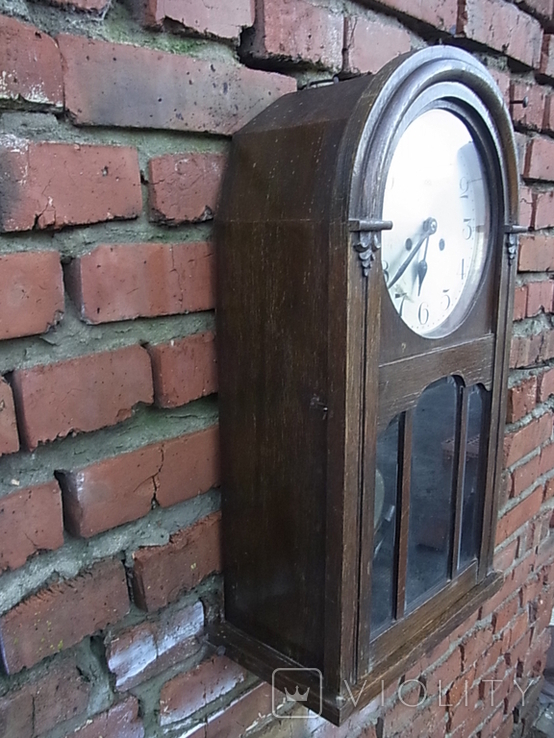WALL MOUNTED CLOCK HALLER. A.G with HALLER mechanism. A.G from Germany, photo number 8