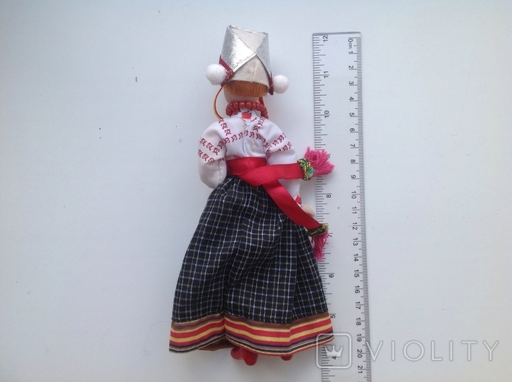 Фарфоровая кукла в национальных костюмах СССР, фото №4