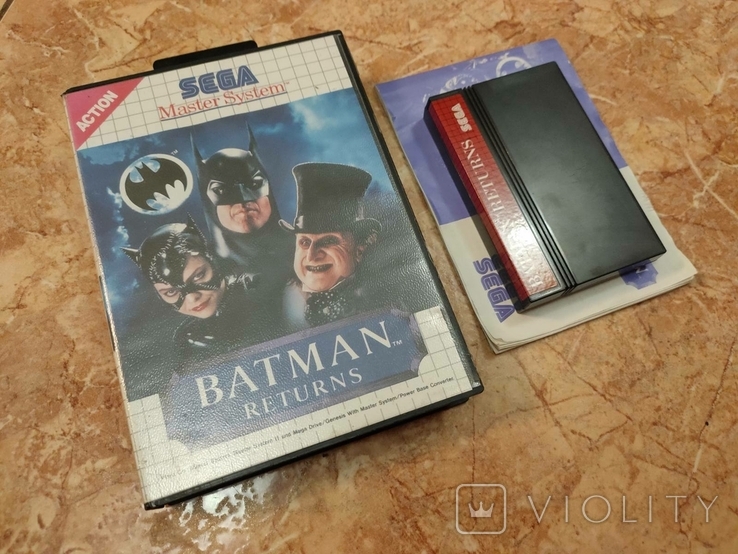 Картридж Batman Returns (Sega Master System) - Violity