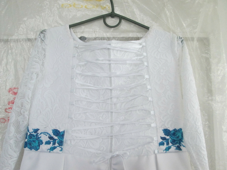 Ошатна біла сукня, photo number 7