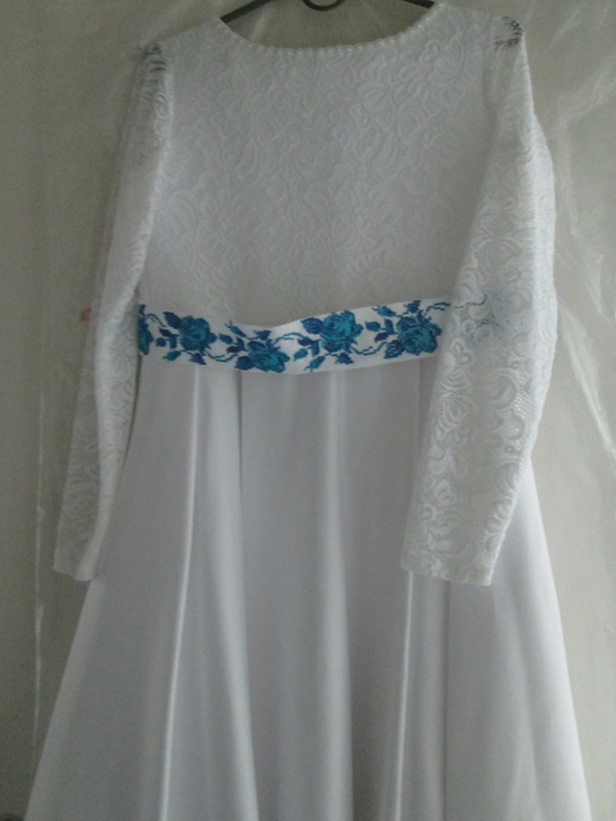 Ошатна біла сукня, numer zdjęcia 2
