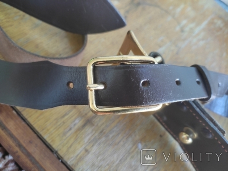 Vintage. General's belt with a belt. USSR, photo number 13