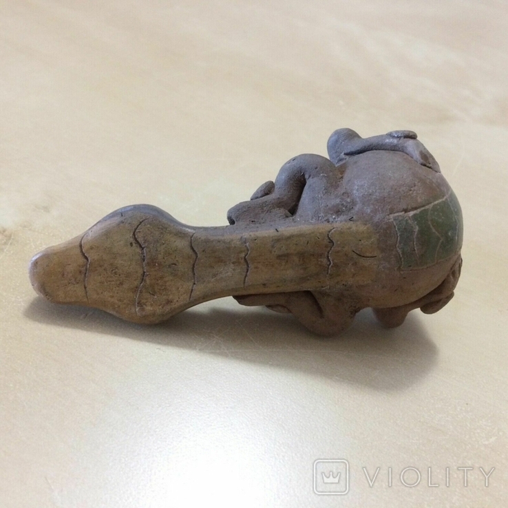Глиняна курильна люлька Перу, photo number 6