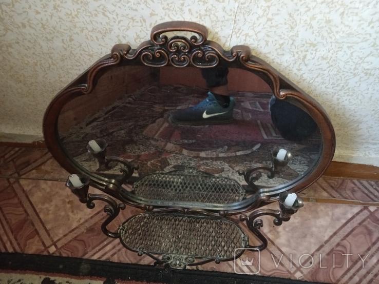 Старовинне антикварне дзеркало, фото №2