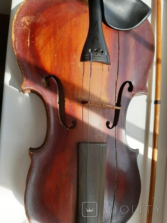 Старинная скрипка Ludovious Bergonzi anno 1749, photo number 7