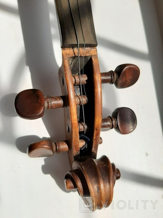 Старинная скрипка Ludovious Bergonzi anno 1749, photo number 8