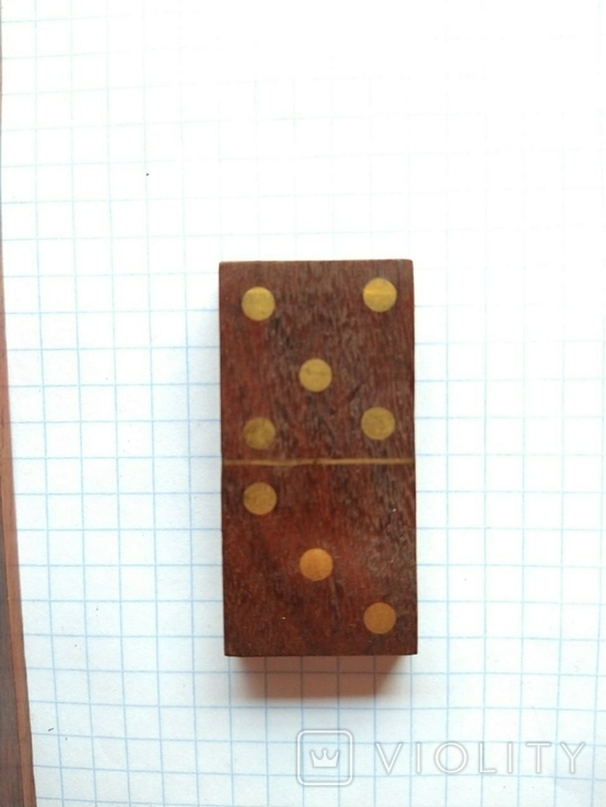 Gift wooden dominoes handmade., photo number 5