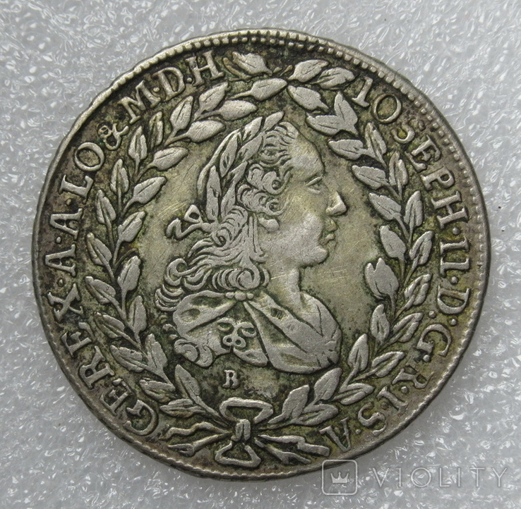 20 крейцеров 1774 г. Австрия, серебро