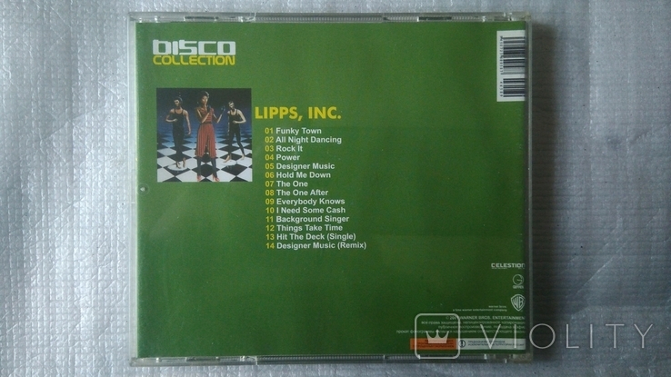 CD Компакт диск группы Lipps,Inc.- Greatest Hits, photo number 3