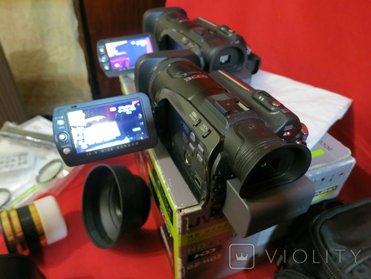 Видеокамеры JVC GZ-HD7 (2 шт.), фото №5