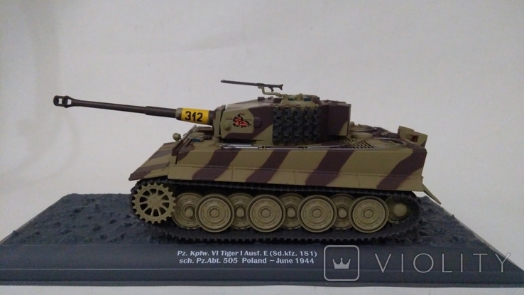 Y Yh: Y.Pz.Fw. VI Tiger Ausf. E (Sd.Kfz. 181) 1/43 ALTAYA, photo number 3