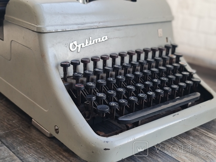Машинка друкарська пишущая печатная 1960рр Німеччина, фото №3