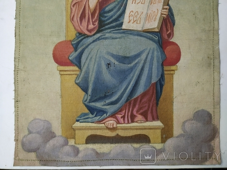 Icon. Jesus Christ. Saved on the throne., photo number 8