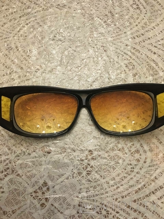 Anti-glare glasses, anti-headlights for drivers, fishermen, hunters, photo number 3